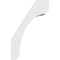 Ekena Millwork 5 1/2-in. W x 14-in. D x 22-in. H Legacy Architectural Grade PVC Knee Brace BRCP055X14X22LEC - alternate 5